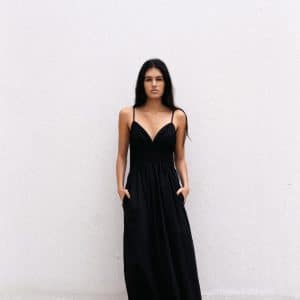 Vestido Midi Bordado